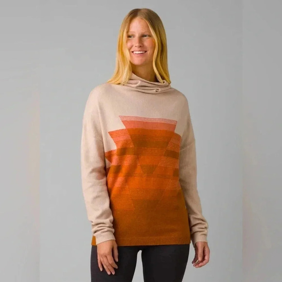 PrAna Frosted Pine Sweater Dovetail Size S - Picture 1 of 3